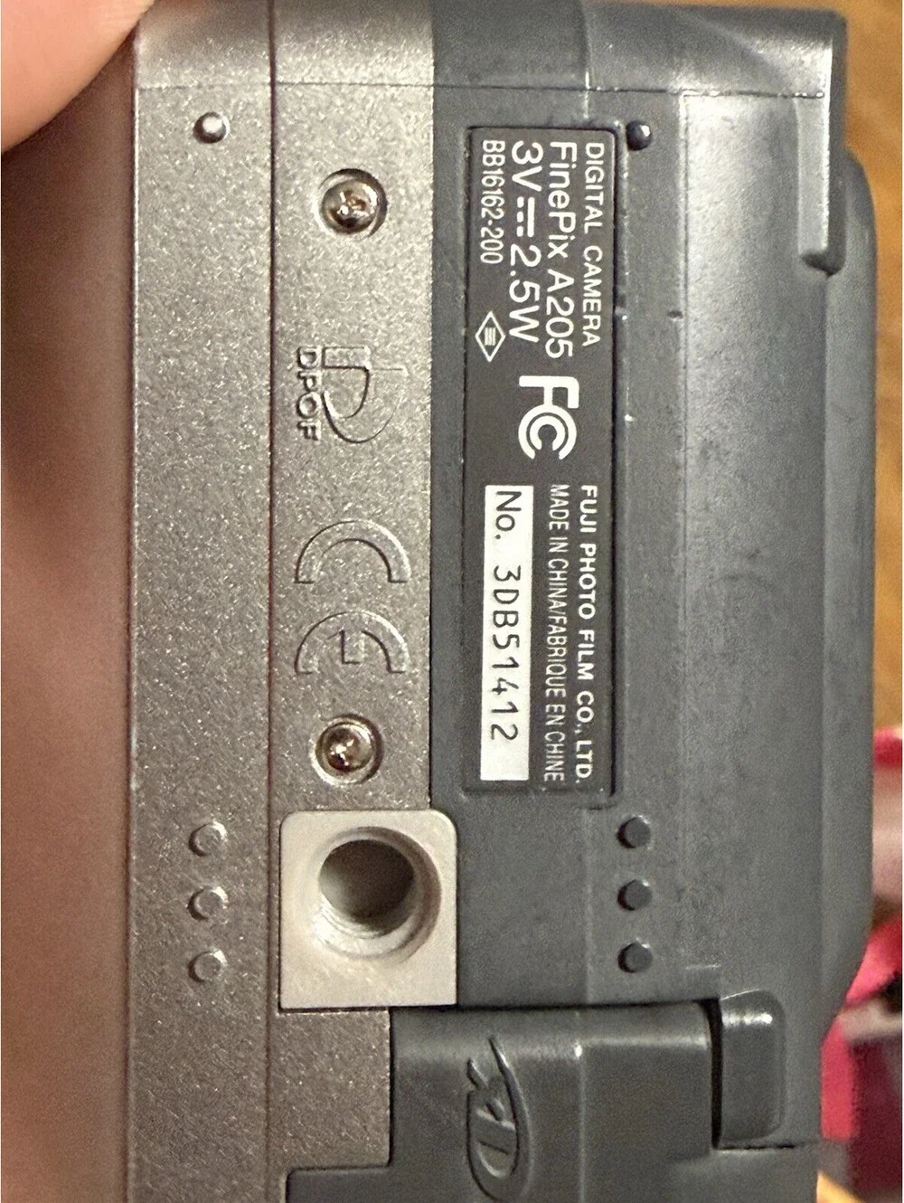Fujifilm FinePix A Series A205 2.0MP Digital Camera - Silver